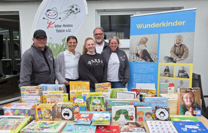 Kleine Helden Spende für Wunderkinder